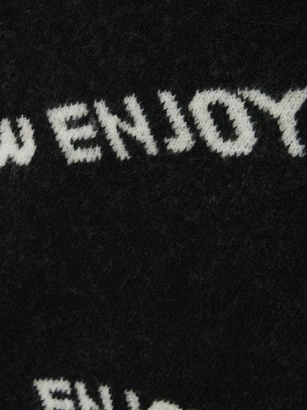 Gebreide Trui - O-hals - Lange Mouwen - Geribbelde Manchetten - Kort - Regular Fit