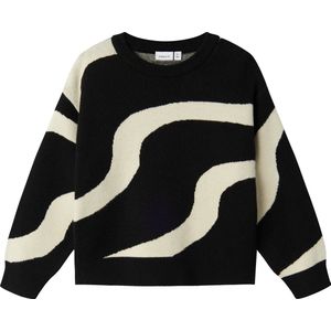 Name it - Nkfnafine Ls Short Knit - Meisjes - Truien
