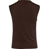 PIECES Dames Pcmadison Sl Draped Noos Bc Top - Cloud Dancer