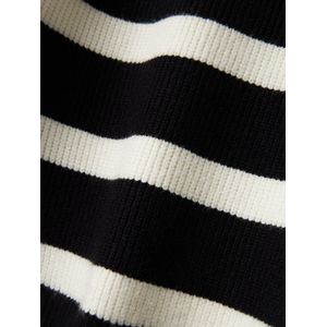 NAME IT - Gebreide Trui - Zwart - Voor Meisjes - Maat 122-128