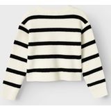 Name It kids meisjes trui NILLA Jet Stream w. black stripes Regular Fit