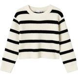 Name It kids meisjes trui NILLA Jet Stream w. black stripes Regular Fit