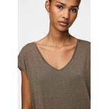 Pieces - Pcbillo Tee Lurex Stripes Jrs Noos Bc - Dames - t-Shirts