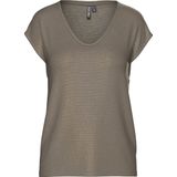 Pieces - Pcbillo Tee Lurex Stripes Jrs Noos Bc - Dames - t-Shirts