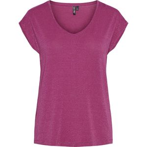 Pieces - Pcbillo Tee Lurex Stripes Noos Bc - Dames - t-Shirts