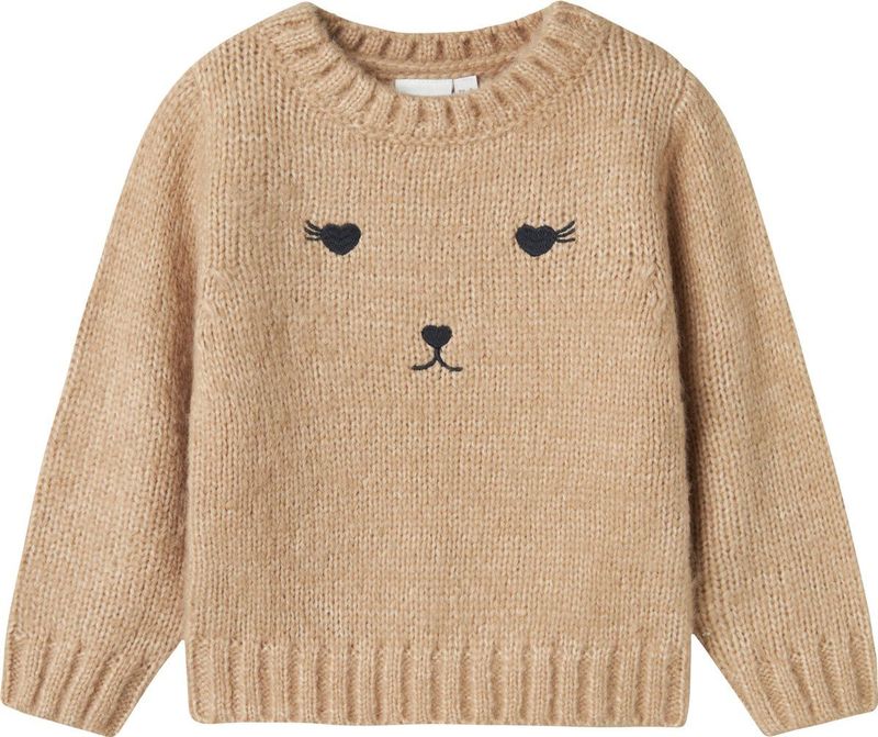 Name it - Nmfobibi Ls Knit - Meisjes - Truien