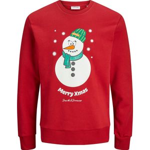 Jack & Jones Junior Jjxmas Jolly Sweat Crew Neck Jnr Jongens Trui