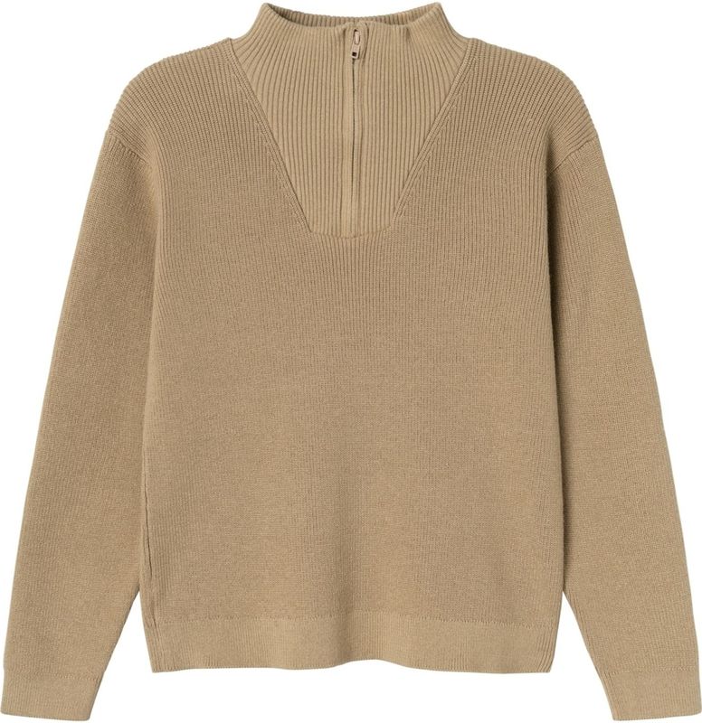 Name It Gebreide Trui - Weathered Teak - Lange Mouwen