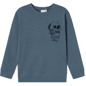 NAME IT - NKMNOMSTER LS NREG SWEAT - Jongens - Sweatshirt - Bruin - Lange Mouwen
