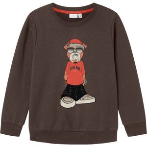 Name it - Nkmoklokken Ls Sweat Bru Box - Jongens - Sweaters
