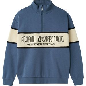Name it - Nkmoborde Ls Rlx Sweat Bru - Jongens - Sweaters