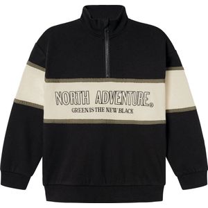Name it - Nkmoborde Ls Rlx Sweat Bru - Jongens - Sweaters