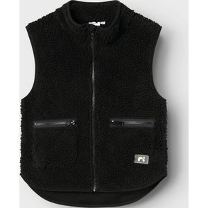 Name It kids jongens vest NODERNE Black Standard Fit