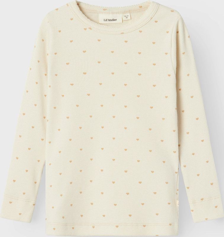 Name it - Nmfgago Ls Slim Top Lil Noos - Meisjes - Blouses