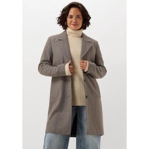 SELECTED FEMME - SLFNEW ALMA WOOL COAT - Jas - Steel Gray - Staal Gray