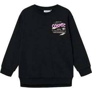 Name it - Nkfnukkel Ls Long Rlx Sweat Bru - Meisjes - Sweaters
