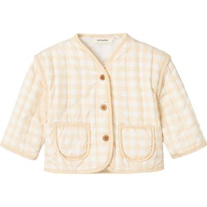 Lil' Atelier Jas - NbfLarose - Quilt - Coconut Melk - Lil Atelier - 68 - Zomerjas