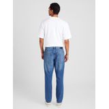 Relaxed-fit Jeans - Mid Wash - Stretchy Stof - Voorzakken Achterzakken Muntzakje