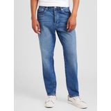 Relaxed-fit Jeans - Mid Wash - Stretchy Stof - Voorzakken Achterzakken Muntzakje