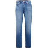 Relaxed-fit Jeans - Mid Wash - Stretchy Stof - Voorzakken Achterzakken Muntzakje