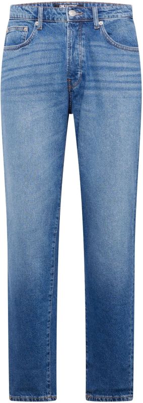 Relaxed-fit Jeans - Mid Wash - Stretchy Stof - Voorzakken Achterzakken Muntzakje