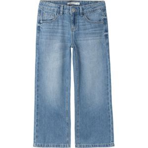 Denim - Wide-Fit Jeans - Blauw - Katoen - Baggy Pasvorm
