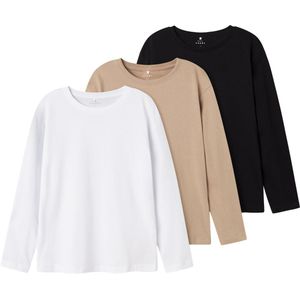Name it Nkmvobbo Ls Nreg Top 3p Noos Jongens t-Shirt6