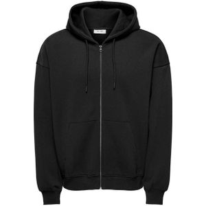 Turner - Hoodie - Zwart - Lange Mouwen - Loose Fit