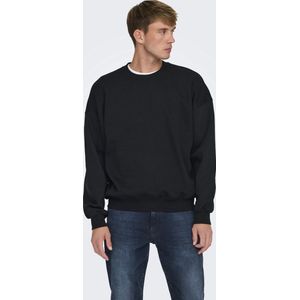 Sweatshirt - Zacht - Ronde Hals - Lange Mouwen - Regular Fit - Katoen/Polyester