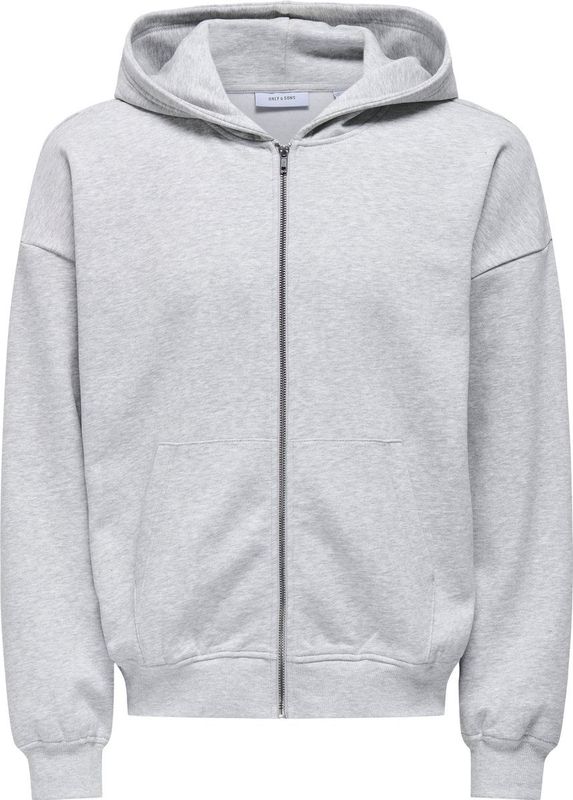 KACoen - Hoodie - Grijs - Katoen/Polyester - Loose Fit