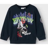 Sweatshirt - Peter Parker - Geborstelde Sweatstof - Ronde Hals - Lange Mouwen