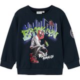 Sweatshirt - Peter Parker - Geborstelde Sweatstof - Ronde Hals - Lange Mouwen