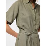 Jerseyjurk - Blauw - 70% Viscose 30% Linnen - Regular Fit