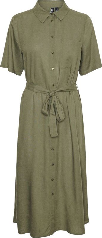 Jerseyjurk - Blauw - 70% Viscose 30% Linnen - Regular Fit