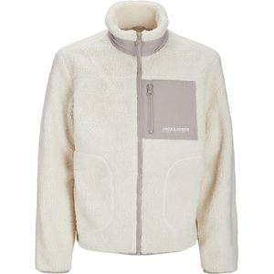Jack & Jones - Vesterbro Teddy Jacket - Heren Outdoorjas - Wit