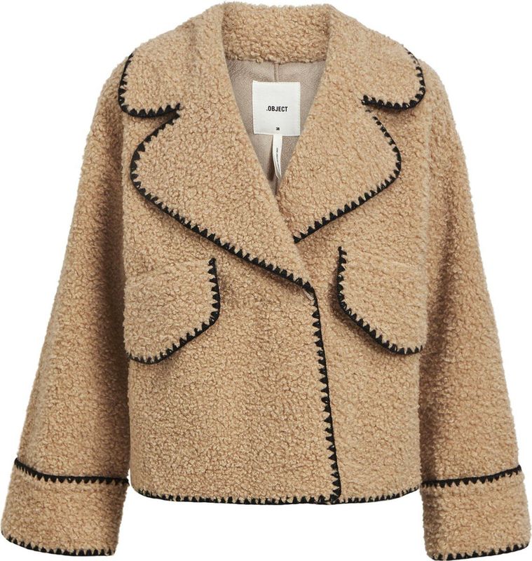 Object - OBJSHIREN JACKET 128 - Winterjas - Beige