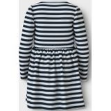 NAME IT Jurk 'NMFVivia'  navy / wit