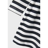 NAME IT Jurk 'NMFVivia'  navy / wit