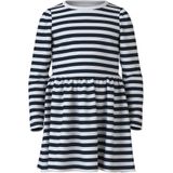 NAME IT Jurk 'NMFVivia'  navy / wit