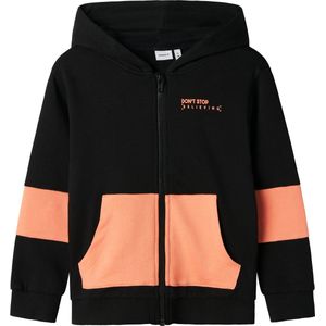 Name it - Nkmnokas Ls Nreg Sweat Card Wh Bru - Jongens - Vesten