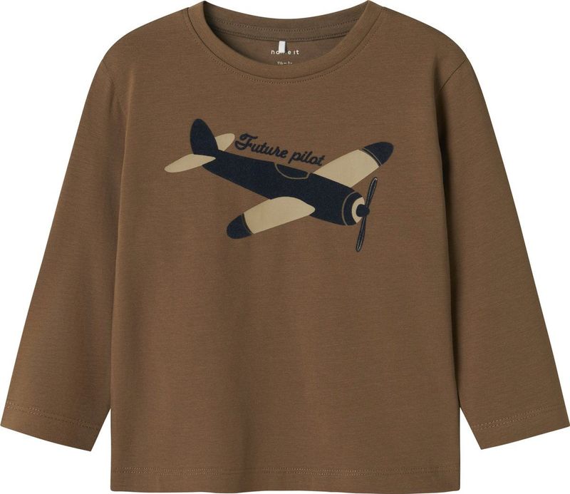 Name it - Nmmstor Nreg Ls Top Box - Jongens - Blouses