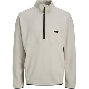 JACK & JONES Heren Jcocharlie Sweat Mix Pack Bf Sweatshirt, Moonbeam/patroon: hoge hals, L