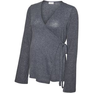 MLAda Tess - Voedingsshirt - Mélange - Gerecycled Materiaal - Lange Mouw