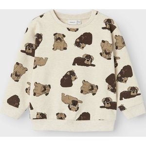Name It mini jongens trui RASMUS Peyote Melange Regular Fit