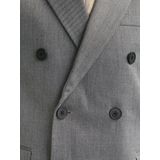 JACK & JONES - BUSHWICK ASHTON - Blazer - Blauw - Elastische Materiaalmix