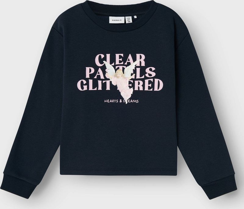 Name it - Nkfrevo Ls Nreg Sweat Bru Box - Meisjes - Sweaters