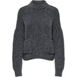 Only - Onlpie Ls Pocket Pullover Ex Knt - Dames - Gebreide Truien