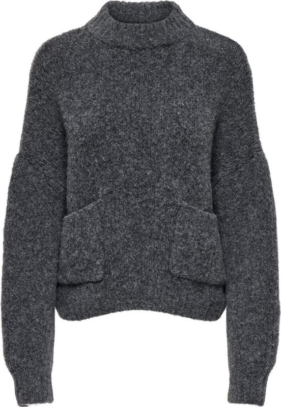 Only - Onlpie Ls Pocket Pullover Ex Knt - Dames - Gebreide Truien