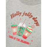 Name it Nkfruljul Ls Nreg Sweat Bru Box Meisjes Trui