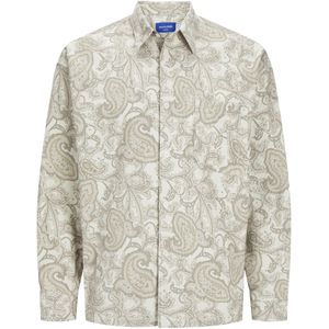 Jack & Jones - JORAVONDALE - Overshirt - Beige - 100% Katoen